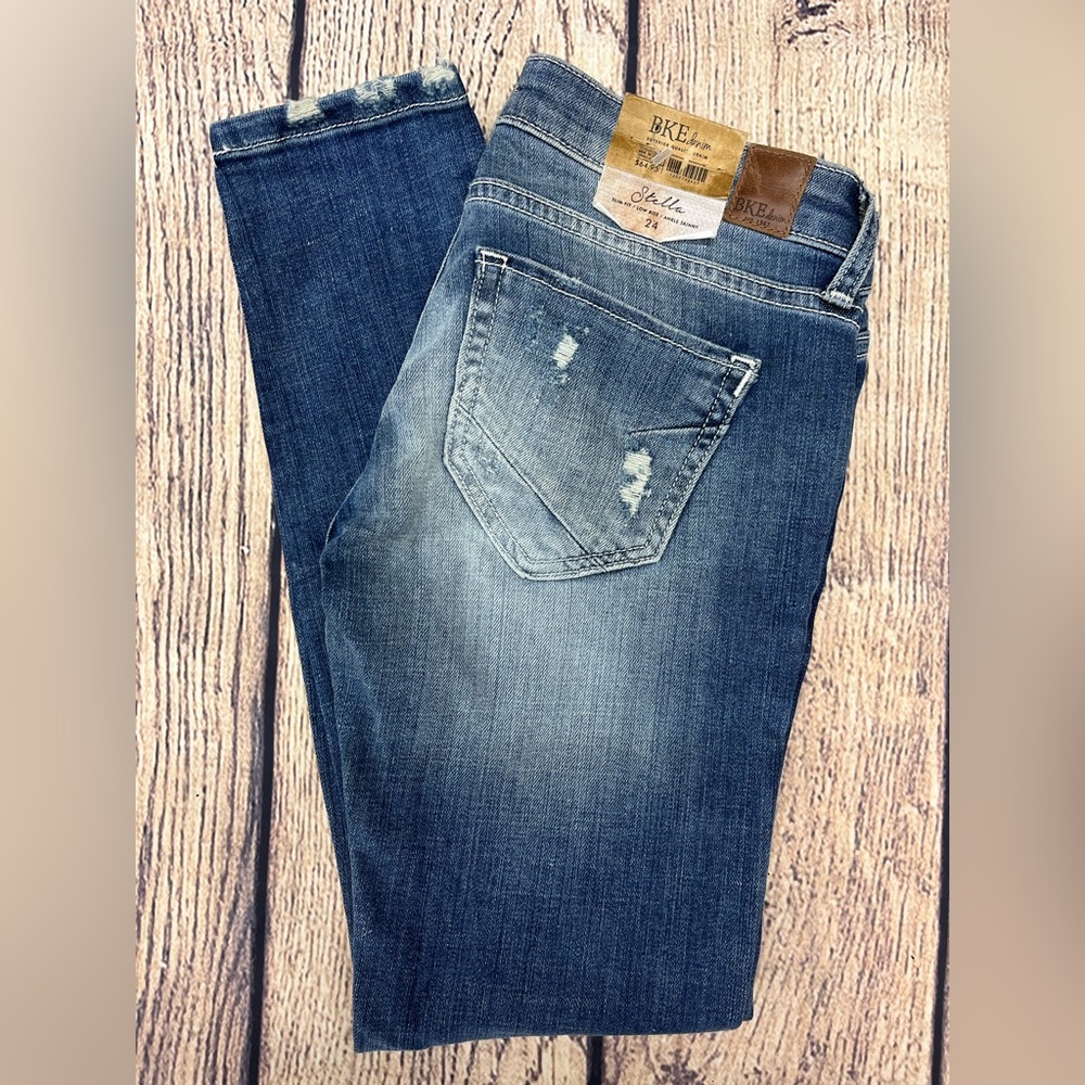 BKE Denim Stella Skinny Jeans NWT Sz. 24